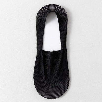 thin breathable mesh boat socks short socks shallow mouth ice silk invisible socks ﻿ - IntuitiveEncBoutique