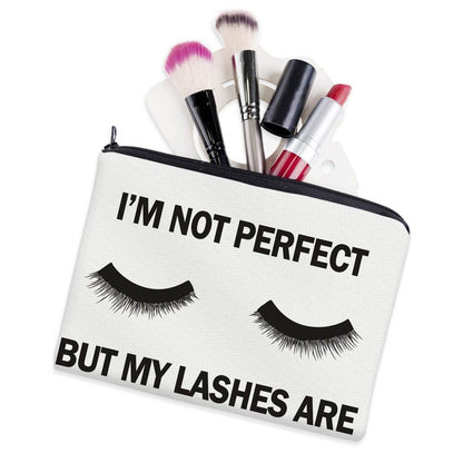 Deanfun Cosmetic Bags 3D Printed Eyelash with Letter Necessaries for Women Travelling - IntuitiveEncBoutique