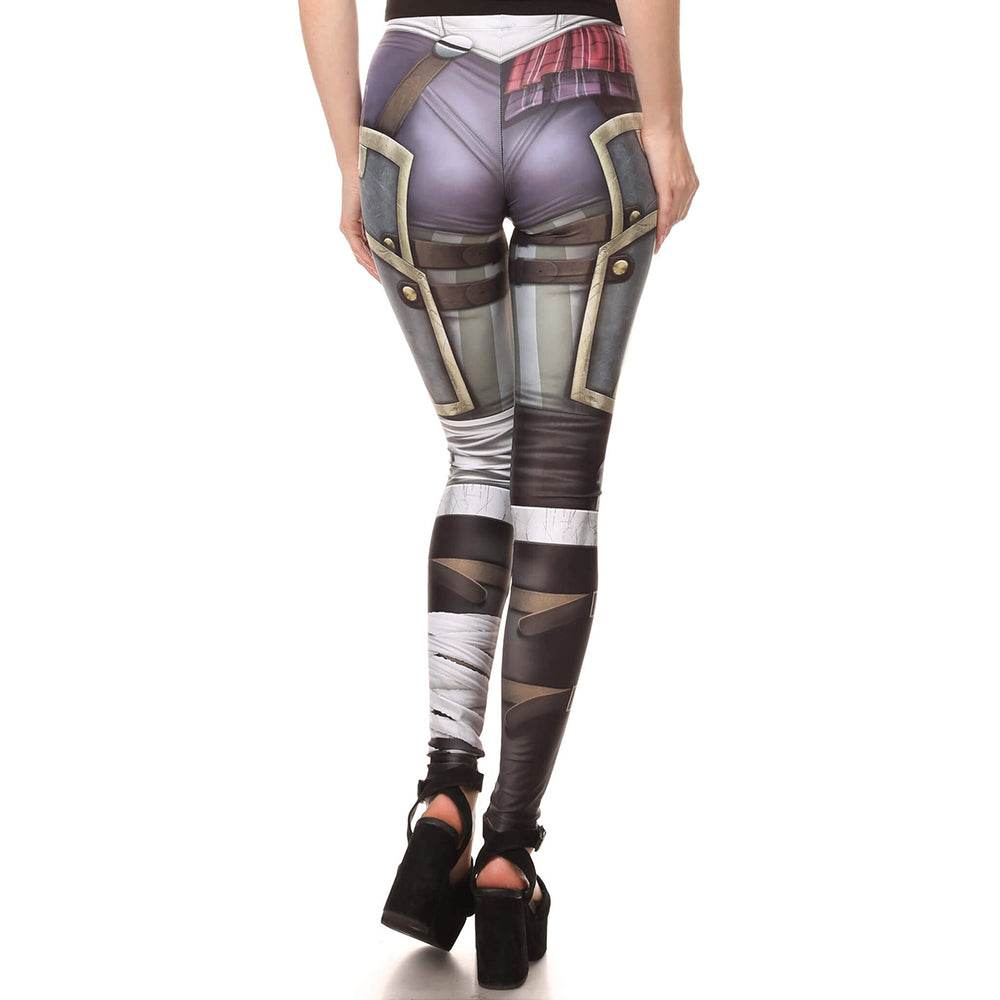 Women Leggings Digital Print Army Workout - IntuitiveEncBoutique