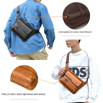 large capacity waterproof chest bag large capacity crossbody bag shoulder bag ﻿ - IntuitiveEncBoutique