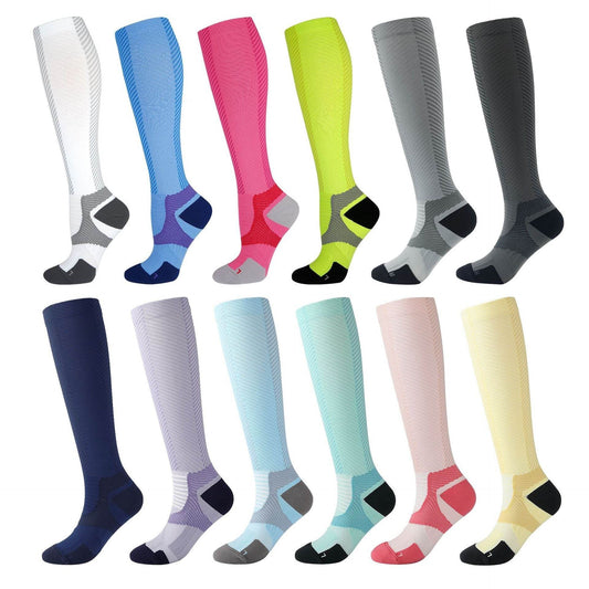 Sports compression socks skipping rope outdoor cycling elastic socks fitness running calf socks secondary pressure socks - IntuitiveEncBoutique