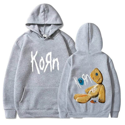Spring and Autumn New Korn Pattern Printed Hooded Sweatshirt for Men and Women Long Sleeve Casual Outerwear Top - IntuitiveEncBoutique