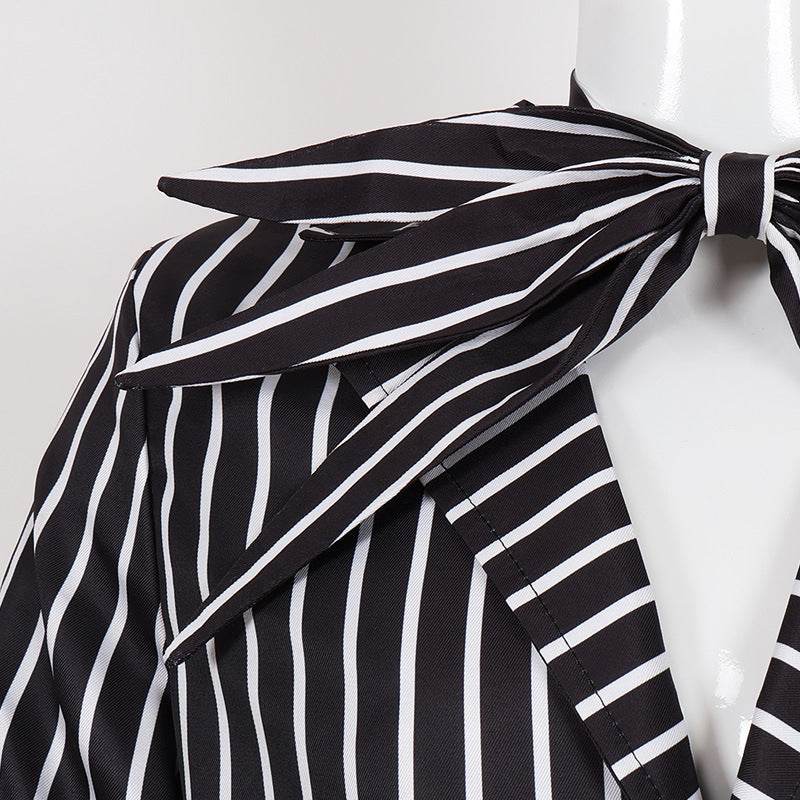 Christmas Eve Scar Jack cosplay costume Skeleton Jack Men's full set Halloween cosplay costume - IntuitiveEncBoutique