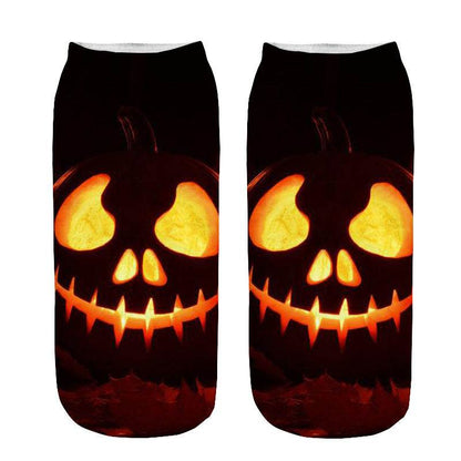 Halloween Socks 3d Printed Socks - IntuitiveEncBoutique