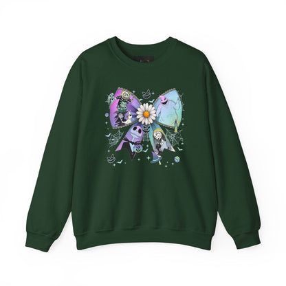 Colorful Butterfly Graphic Sweatshirt, Cozy Unisex Apparel, Fall Fashion, Gift for Nature Lovers, Artistic Crewneck - IntuitiveEncBoutique