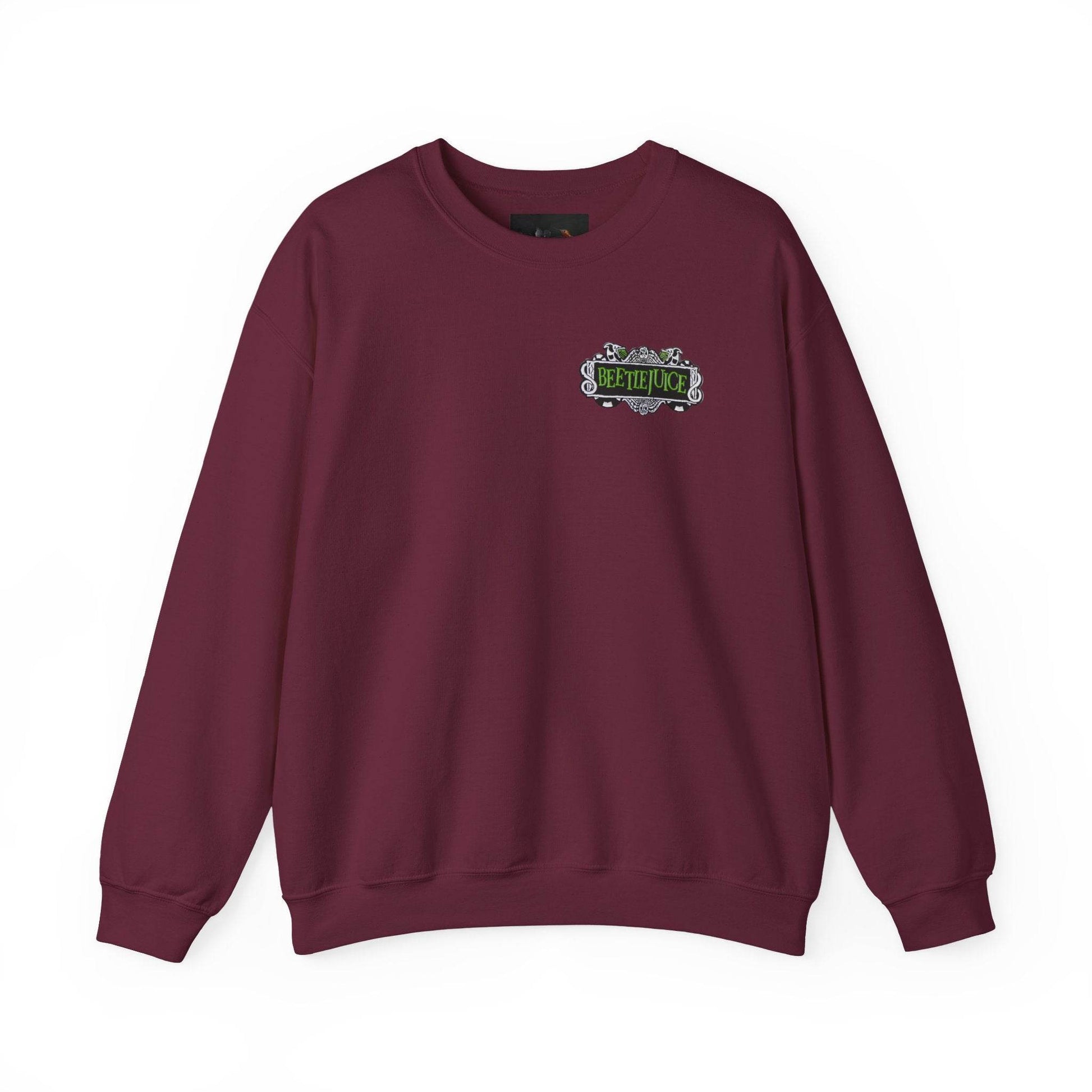Beetlejuice Inspired, Cozy Cartoon Apparel, Perfect for Halloween, Gift for Movie Lovers, [...] - IntuitiveEncBoutique