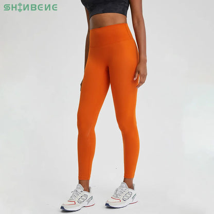 Buttery-Soft Naked-Feel Workout Gym Yoga Pants Women Squat Proof High Waist Fitness Tights Sport Leggings