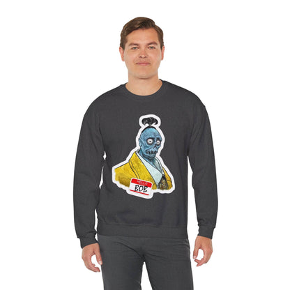 Funny Unisex Sweatshirt with Artwork, Cozy Gift for Friends, Anti-Valentine's Day, Joke Sweatshirt, Loungewear, Cartoon Design - IntuitiveEncBoutique