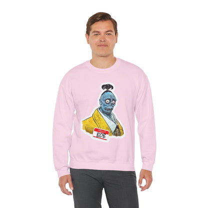 Funny Unisex Sweatshirt with Artwork, Cozy Gift for Friends, Anti-Valentine's Day, Joke Sweatshirt, Loungewear, Cartoon Design - IntuitiveEncBoutique
