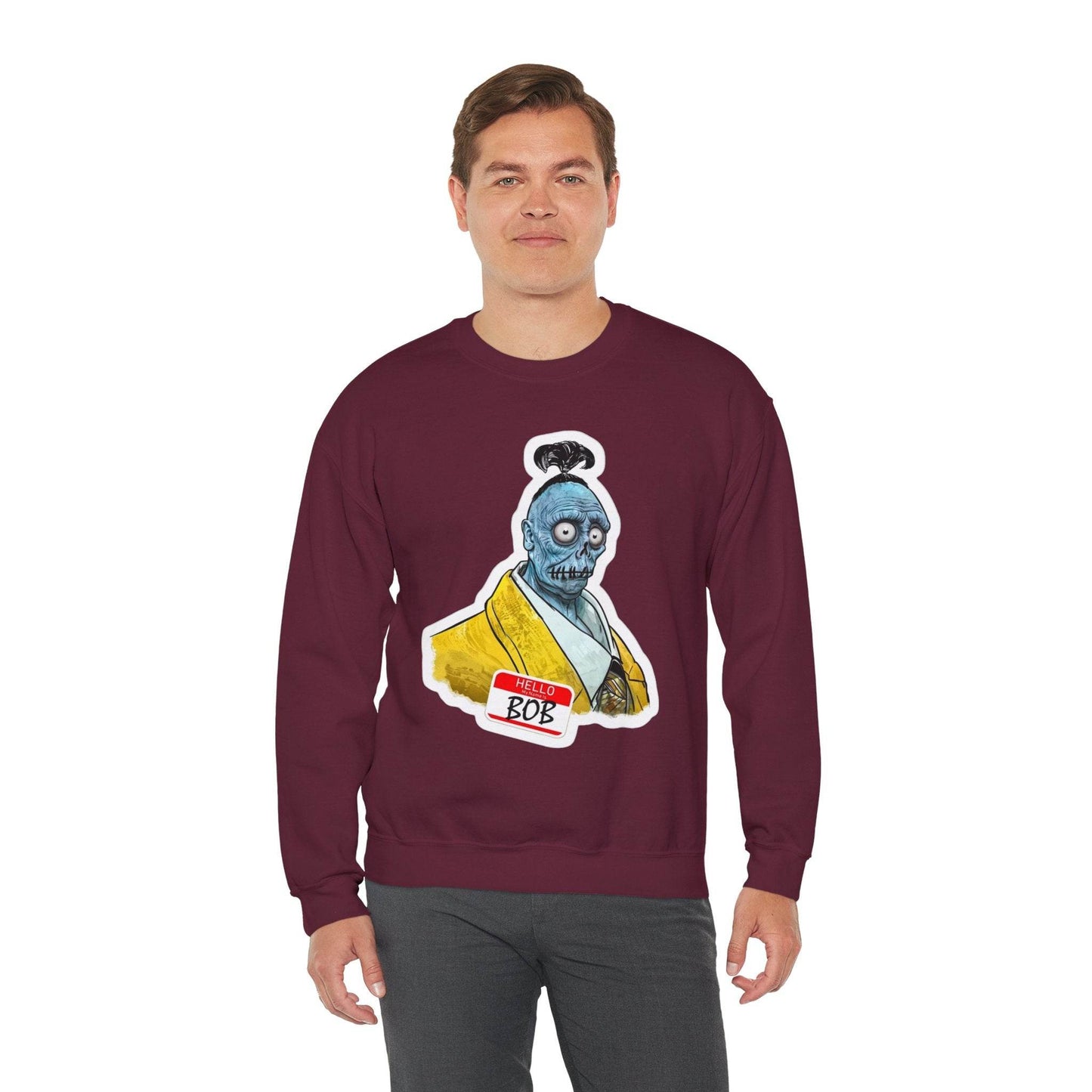 Funny Unisex Sweatshirt with Artwork, Cozy Gift for Friends, Anti-Valentine's Day, Joke Sweatshirt, Loungewear, Cartoon Design - IntuitiveEncBoutique