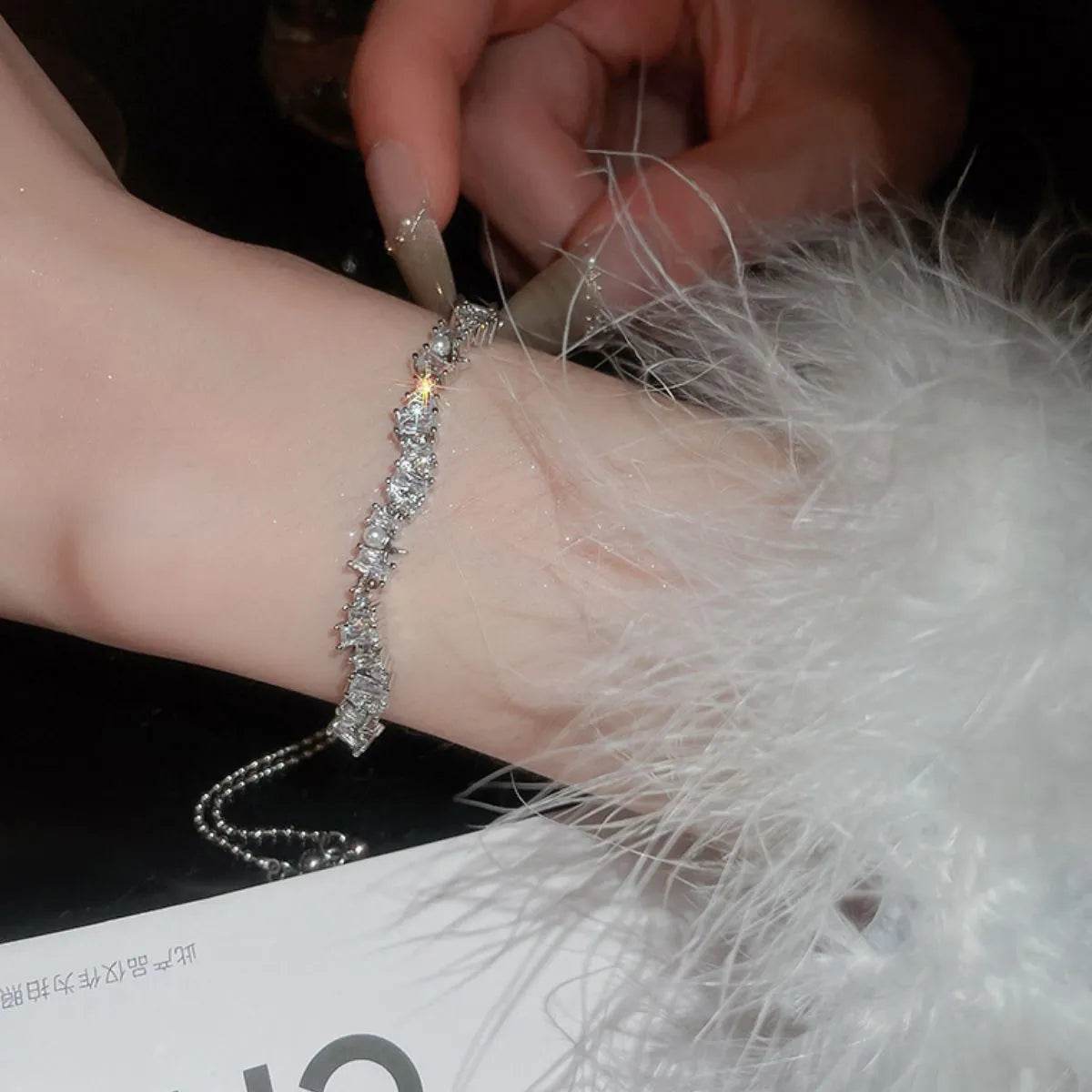 Copper Zircon Bracelet - IntuitiveEncBoutique