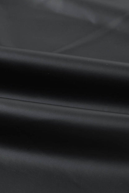 Black Faux Leather High Waist Leggings - IntuitiveEncBoutique
