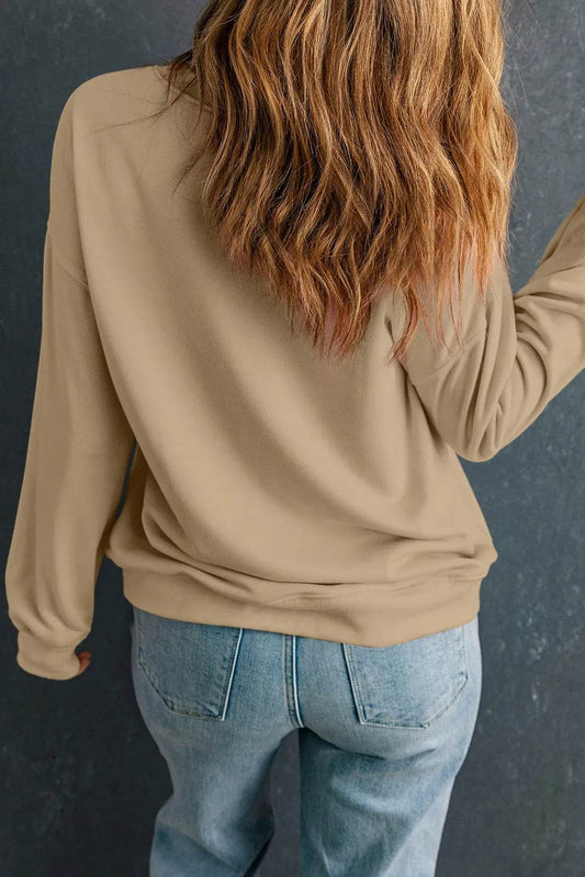 Plus Size Pumpkin Graphic Long Sleeve Sweatshirt - IntuitiveEncBoutique