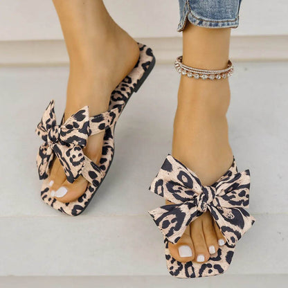 Open Toe Flats Sandals - IntuitiveEncBoutique